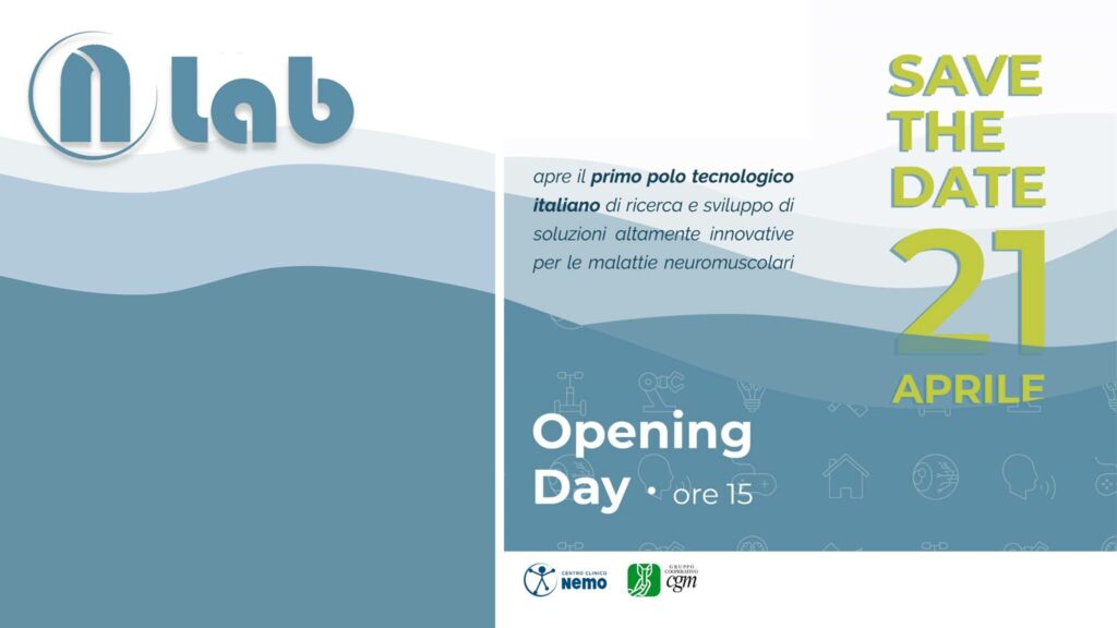 Apre NeMO Lab - UILDM | Unione Italiana Lotta alla Distrofia Muscolare